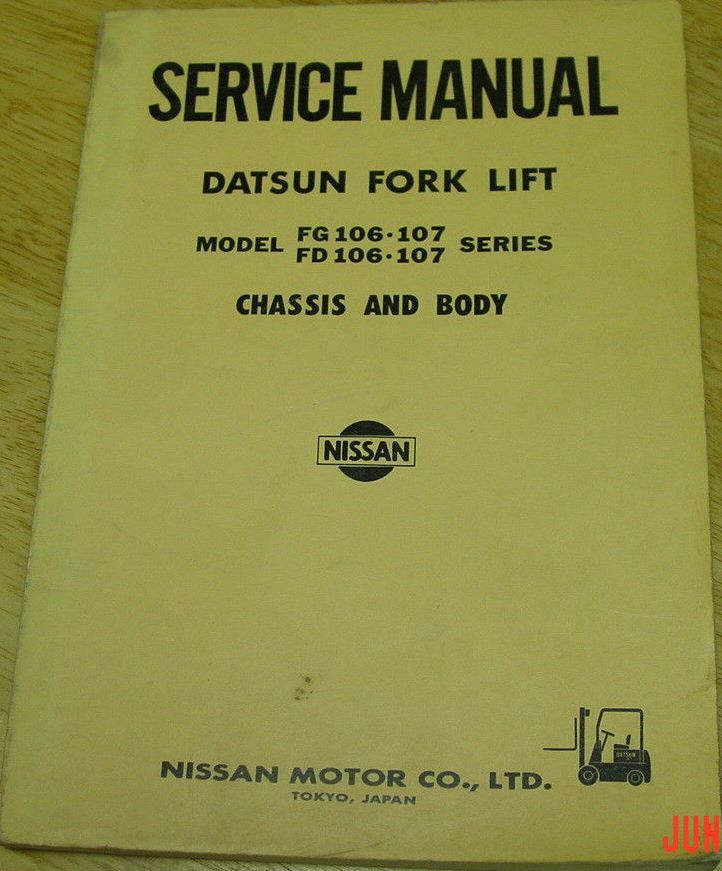 Tech Wiki - Forklift : Datsun 1200 Club